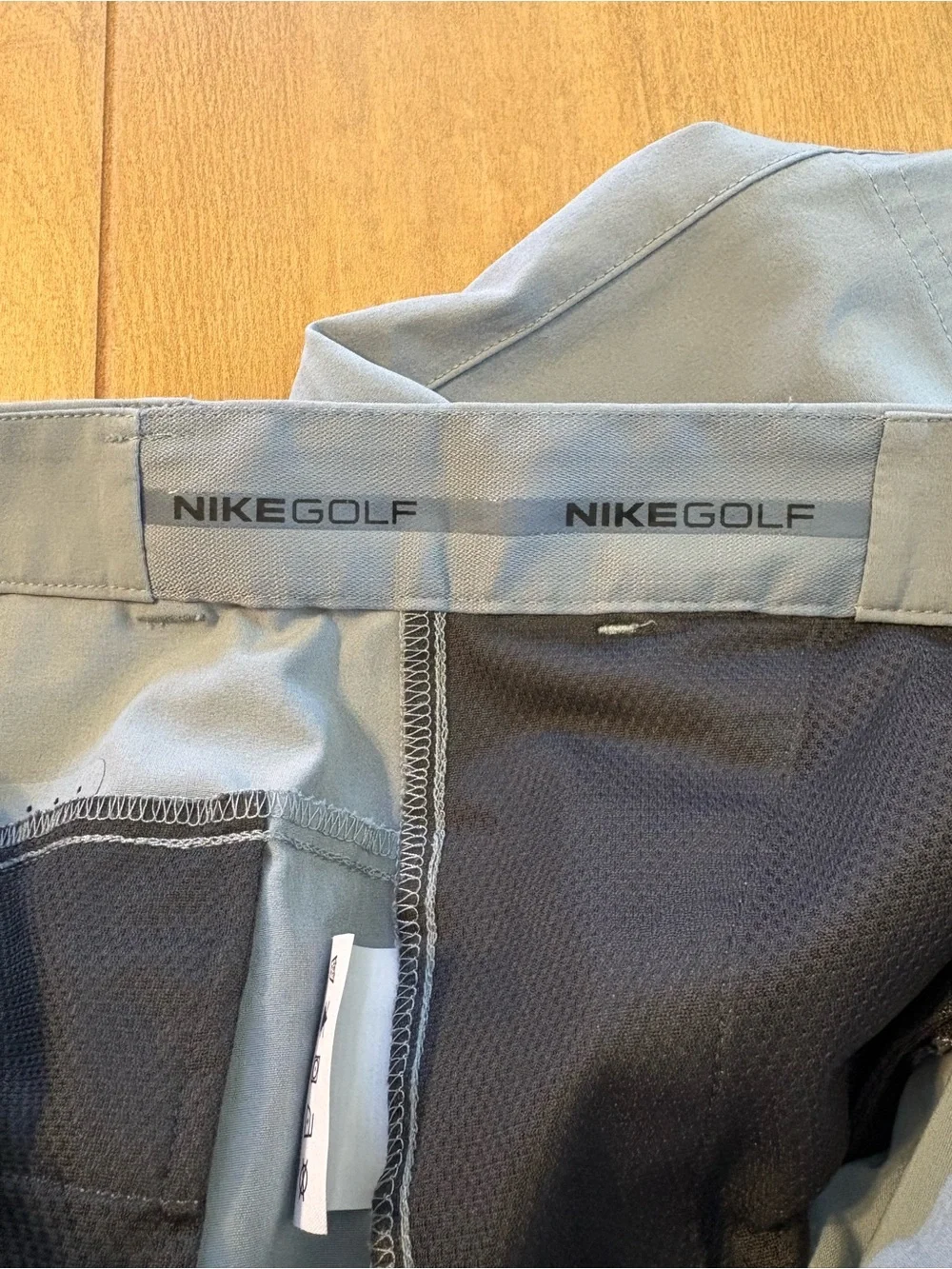 Nike Golf Tour Performance Dri-FIT Shorts Men’s 38 Blue Gray Stretch Golf Tennis